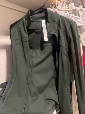 lululemon athletica Olive Green Full-Zip Utility Jacket